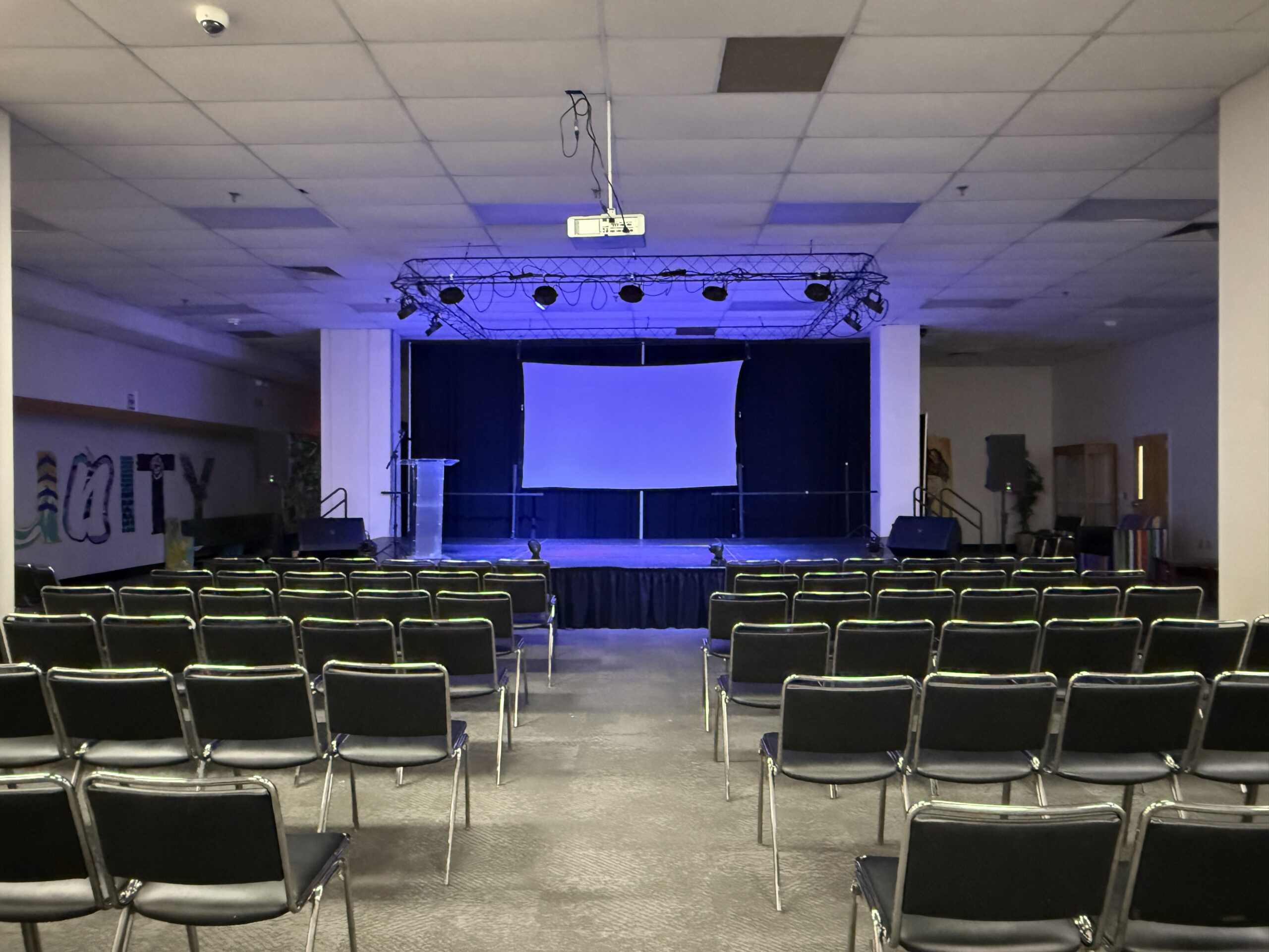 Multipurpose Room (300 max. capacity)$250.00 per hr/2 hr min